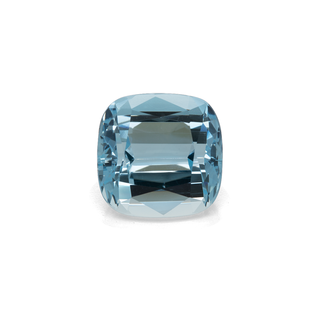 Aquamarin - AA, antik, 13x13 mm, 10,44 ct, Nr. A98001