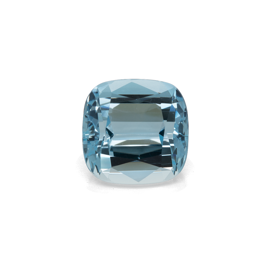Aquamarin - AA, antik, 13x13 mm, 10,44 ct, Nr. A98001