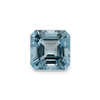 Aquamarin - AA, asscher, 13x13 mm, 9,82 ct, Nr. A97001
