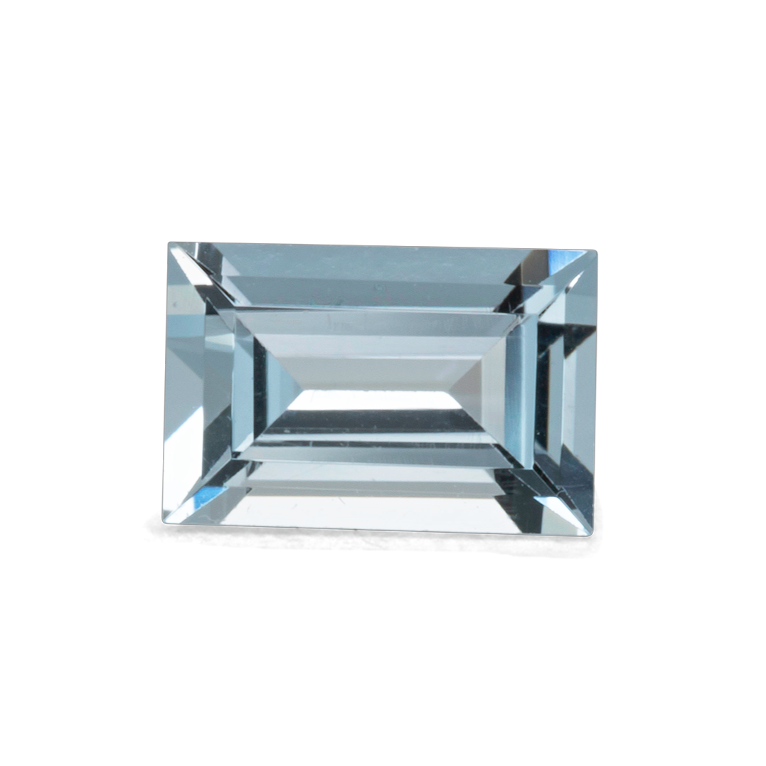 Aquamarin - A, rechteck, 6x4 mm, 0,43-0,44 ct, Nr. A92009