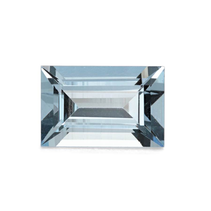Aquamarin - A, rechteck, 6x4 mm, 0,38-0,44 ct, Nr. A92007