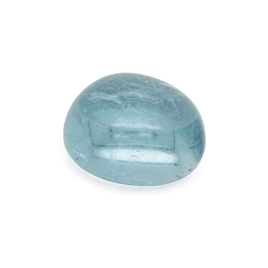 Aquamarine - AA, oval, 14x12.2x8 mm, 10.08 ct, No. A27001