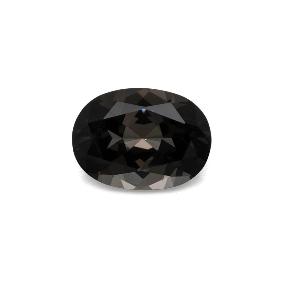 Turmalin - grau, oval, 11x8 mm, 3,02 ct, Nr. TR10218