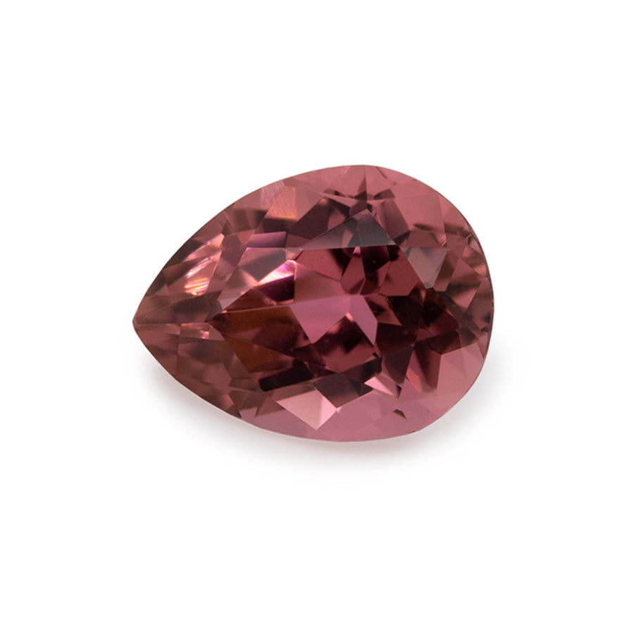 Tourmaline - old rose, pear, 8x6mm, 1.25-1.40 ct, No. TR16003