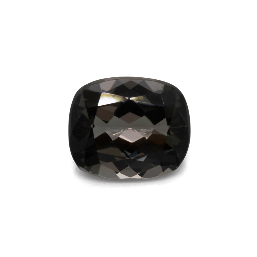 Turmalin - grau, antik, 7,1x6 mm, 1,23 ct, Nr. TR991248