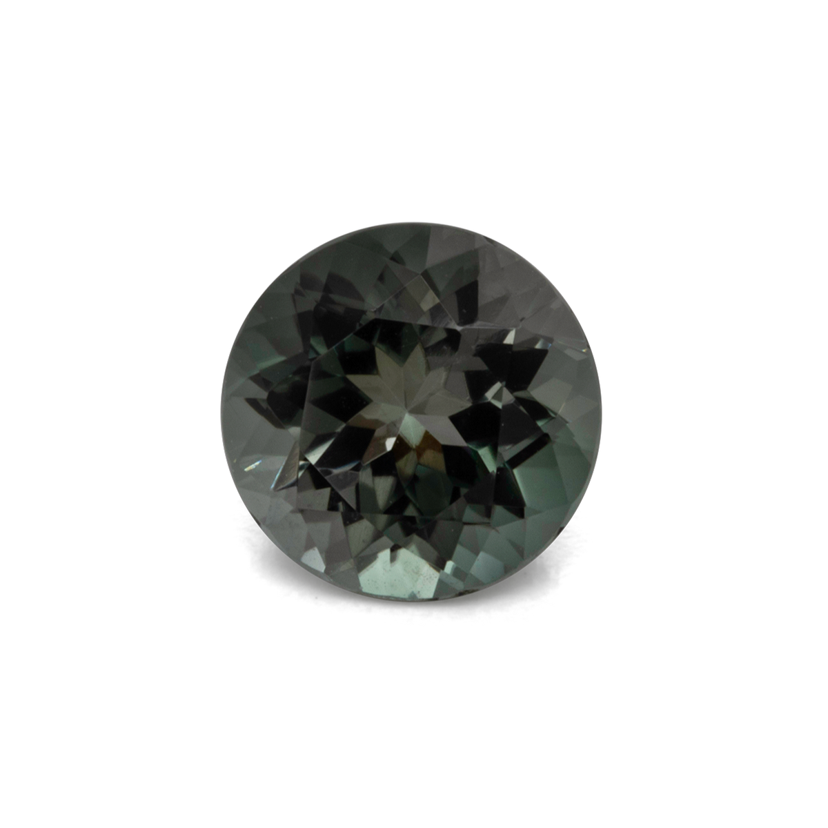 Tourmaline - gray, round, 7x7 mm, 1.30 ct, No. TR101236