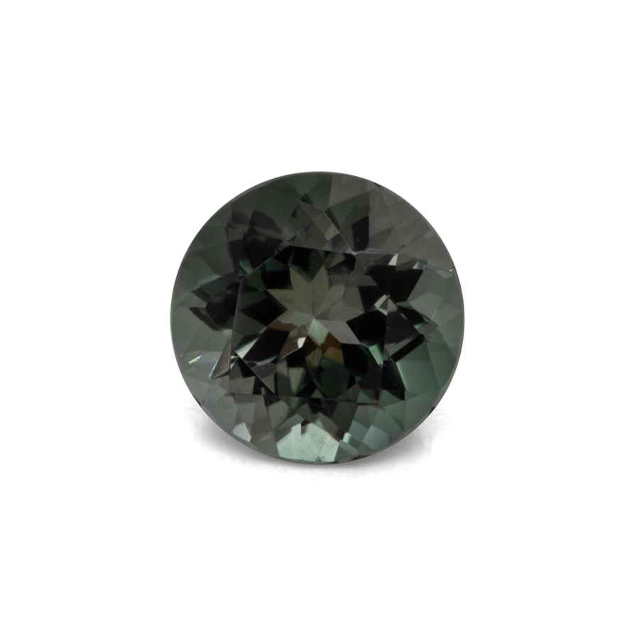 Turmalin - grau, rund, 7x7 mm, 1,30 ct, Nr. TR101236