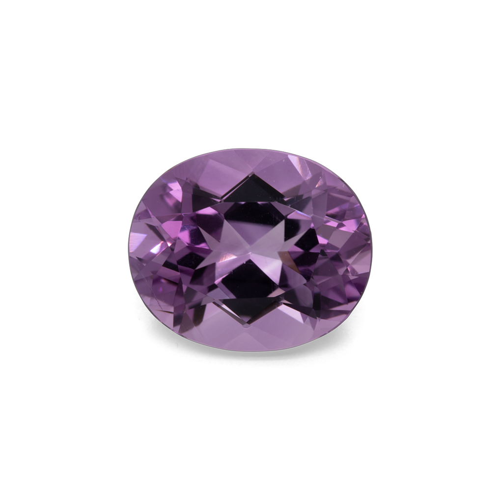 Amethyst - purple, oval, 12x10 mm, 4.20-4.70 ct, No. AMY57001
