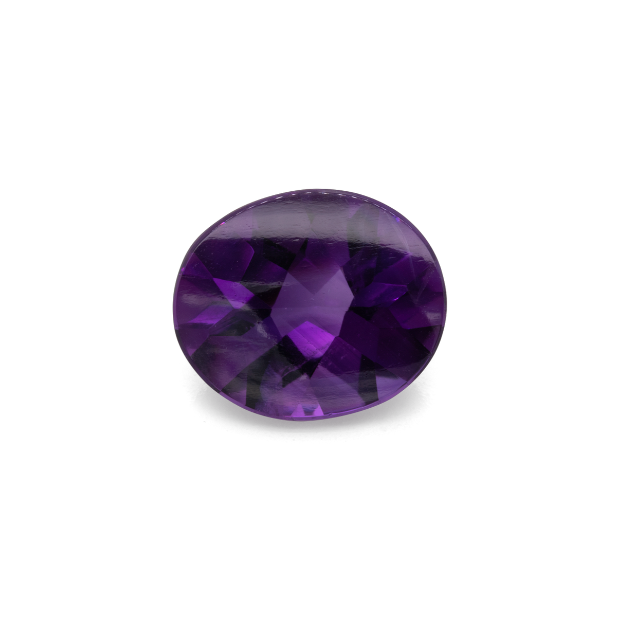 Amethyst - purple, oval, 12x10.1 mm, 3.30-3.60 ct, No. AMY78001