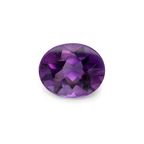 Amethyst - purple, oval, 12x10 mm, 3.42 ct, No. AMY77001