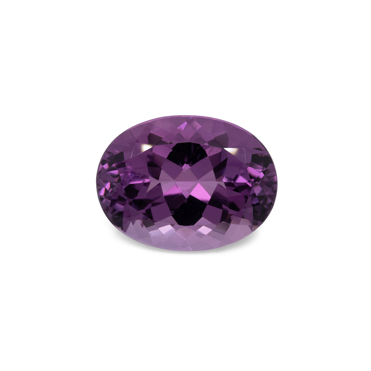 Amethyst - purple, oval, 20x15 mm, 16.66 ct, No. AMY74001