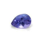 Tanzanite - AAA, pear, 7x5 mm, 0.76 ct, No. TZ10103