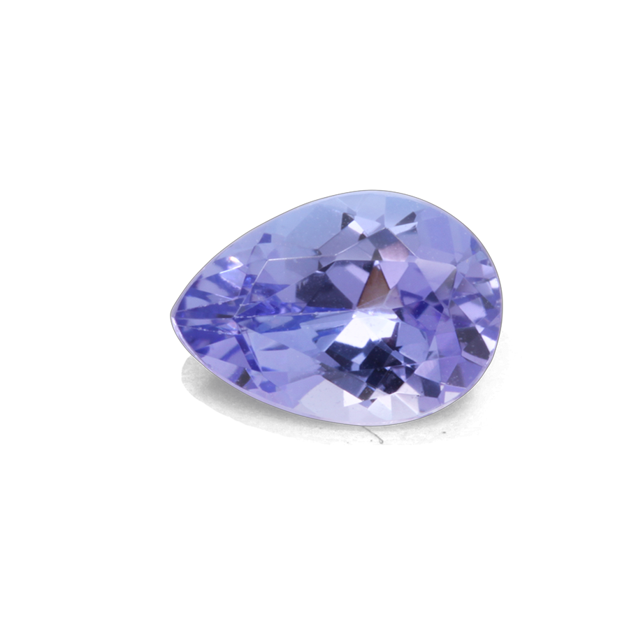 Tansanit - AA, birnform, 7x5 mm, 0,70-0,78 ct, Nr. TZ10102