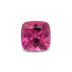Tourmaline - pink, cushion, 6.0x 6.0 mm, 0.95-1.05 ct, No. TR991253