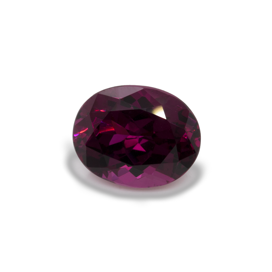 Royal Purple Garnet - lila, oval, 10x8 mm, 3,47 ct, Nr. RP70001