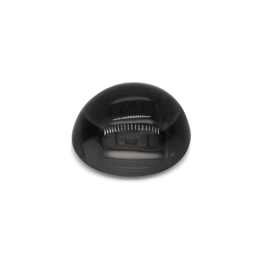 Turmalin - grau, oval, 11,1x9,5 mm, 5,25 ct, Nr. TR101229