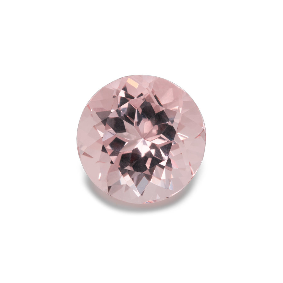 Morganit - rosa, rund, 10x10 mm, 3,50 ct, Nr. MO14001