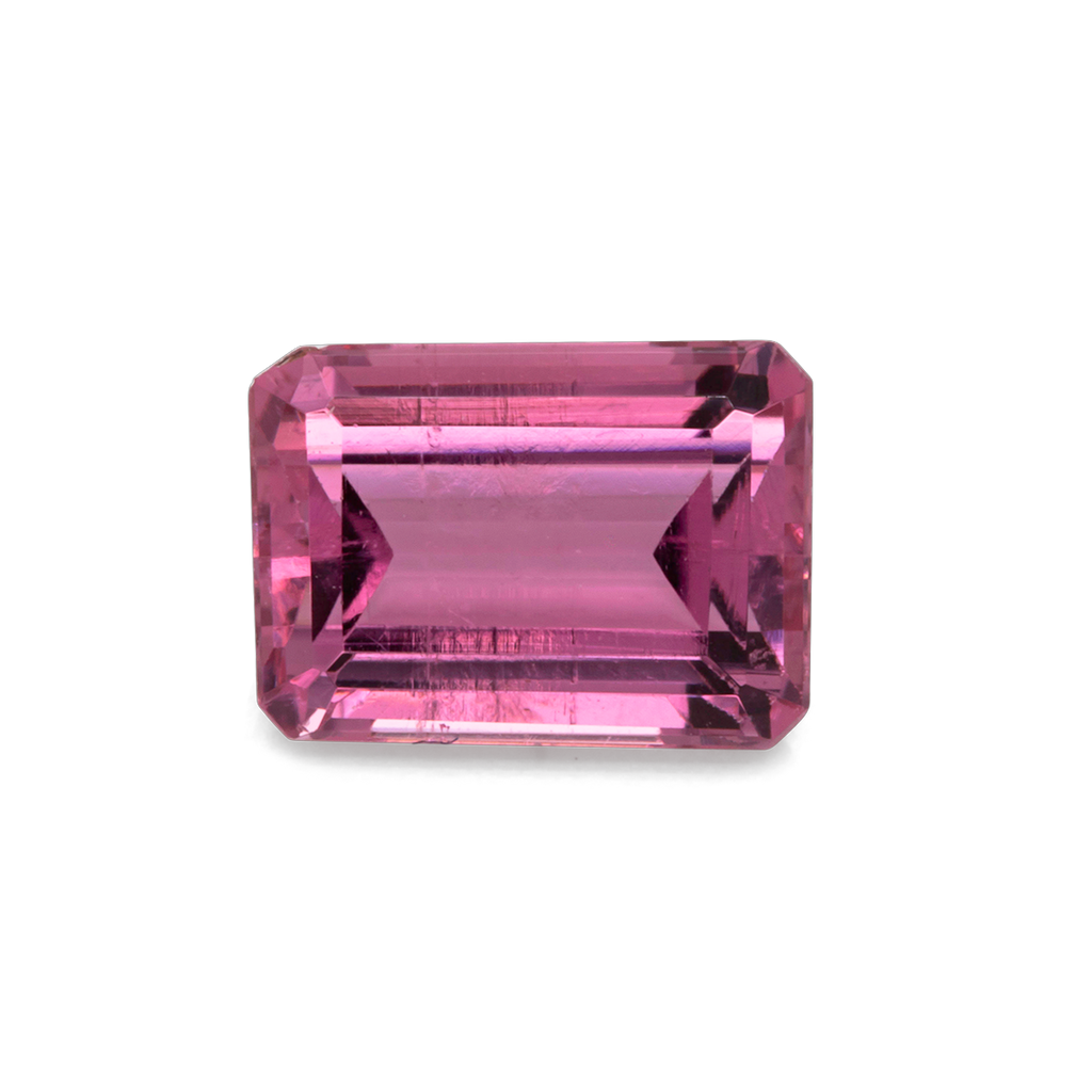 Turmalin - rosa, achteck, 7x5 mm, 1,08 ct, Nr. TR99330