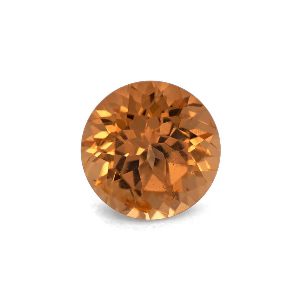 Mandarin Granat - orange, rund, 4x4 mm, 0.35 ct, Nr. MG99007