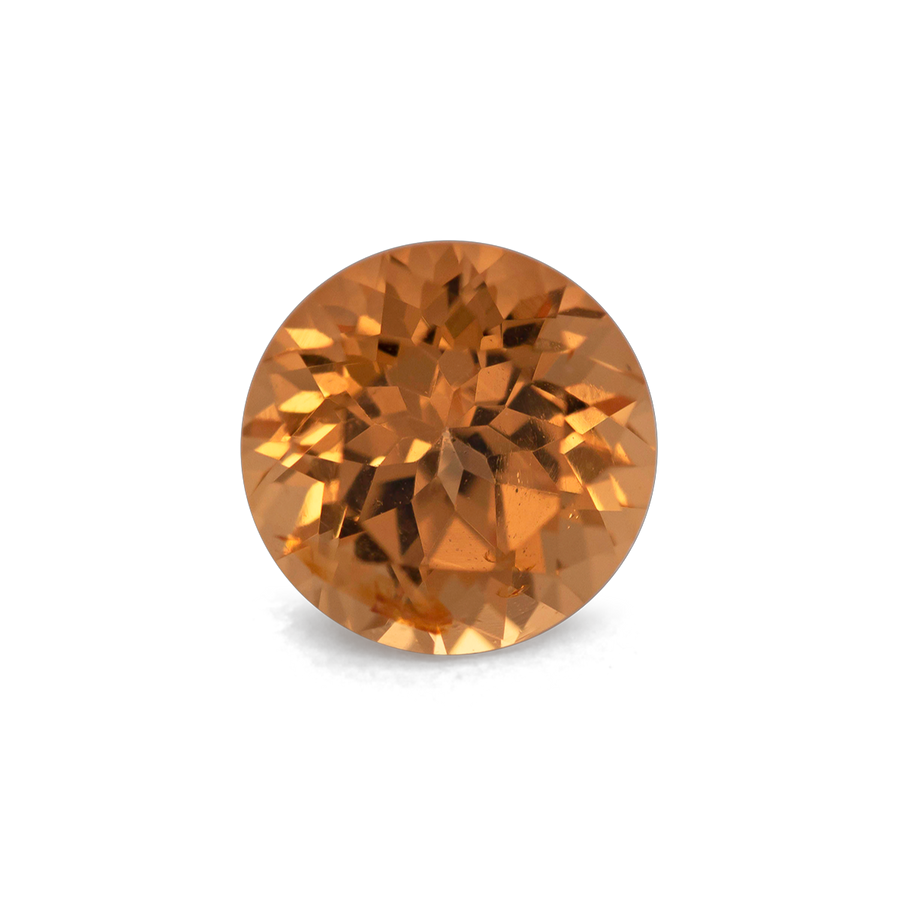 Mandarin Granat - orange, rund, 4x4 mm, 0.35 ct, Nr. MG99007