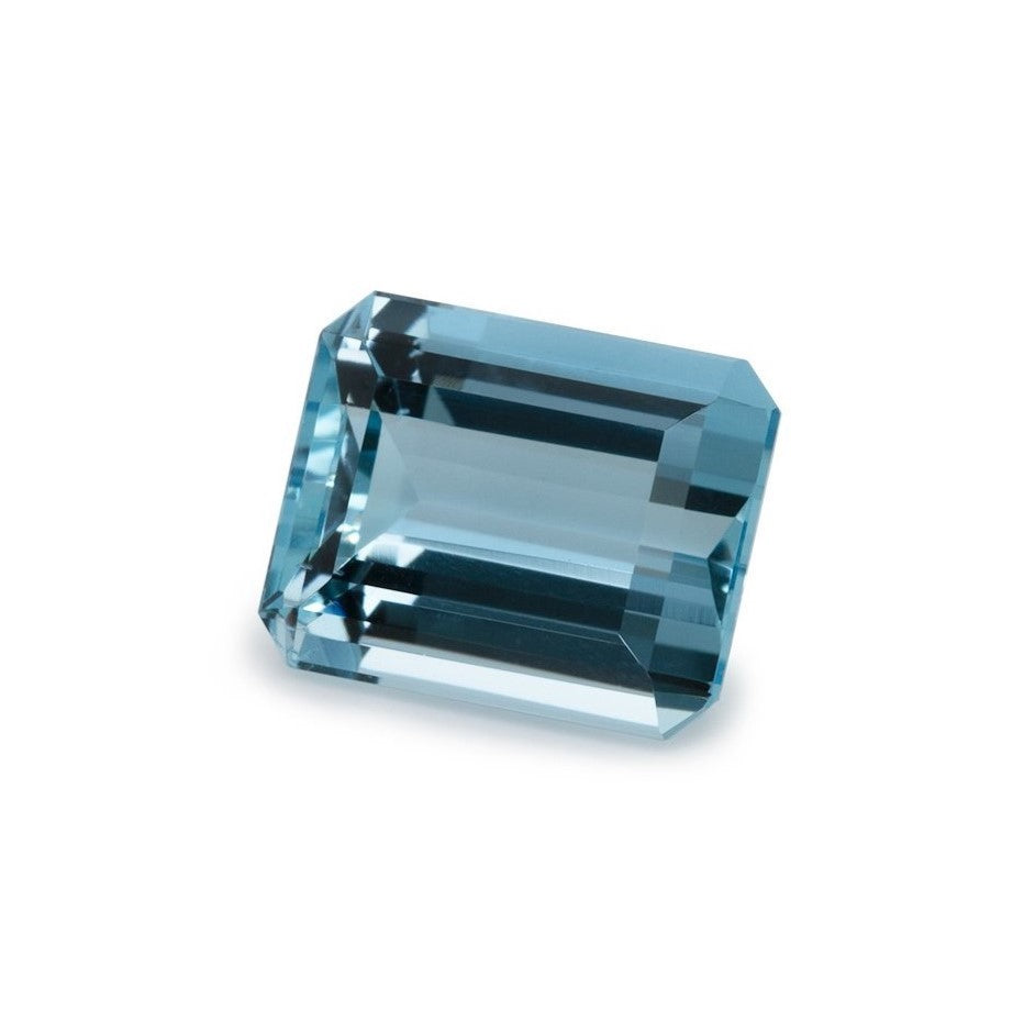 Aquamarine - AAA, octagon, 10x8 mm, 3.12 -3.3 ct, No. A29002