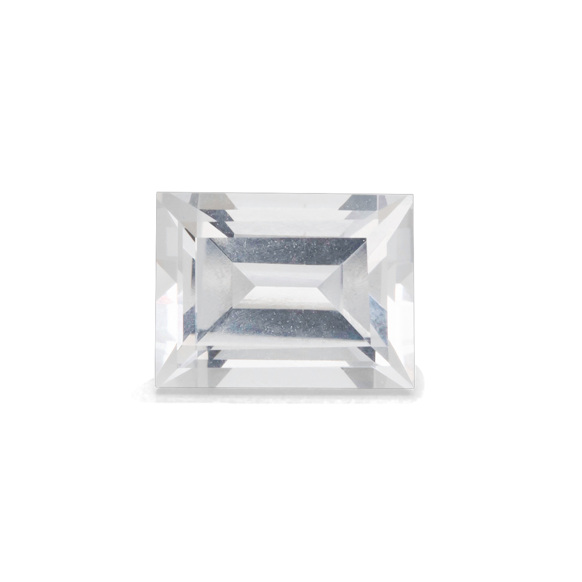 Beryl - white, rectangle, 8x6 mm, 1.58 ct, No. BY90020