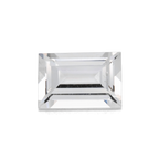 Beryll - weiß, rechteck, 6,1x4,1 mm, 0,46-0,52 ct, Nr. BY90015
