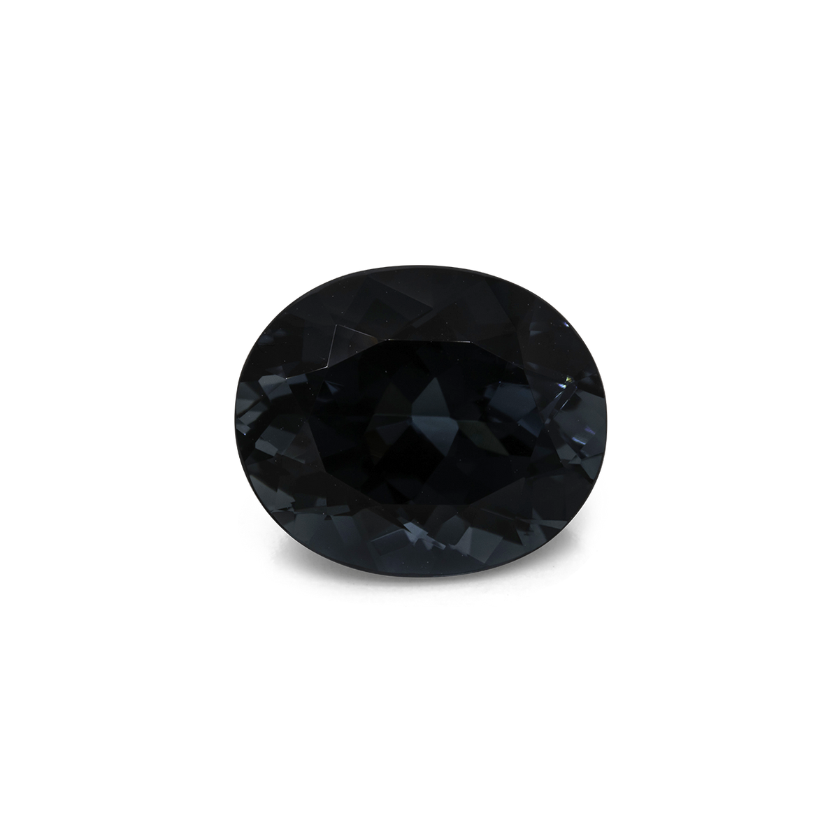 Tourmaline - blue/gray, oval, 12x10.1 mm, 5.11 ct, No. TR991257