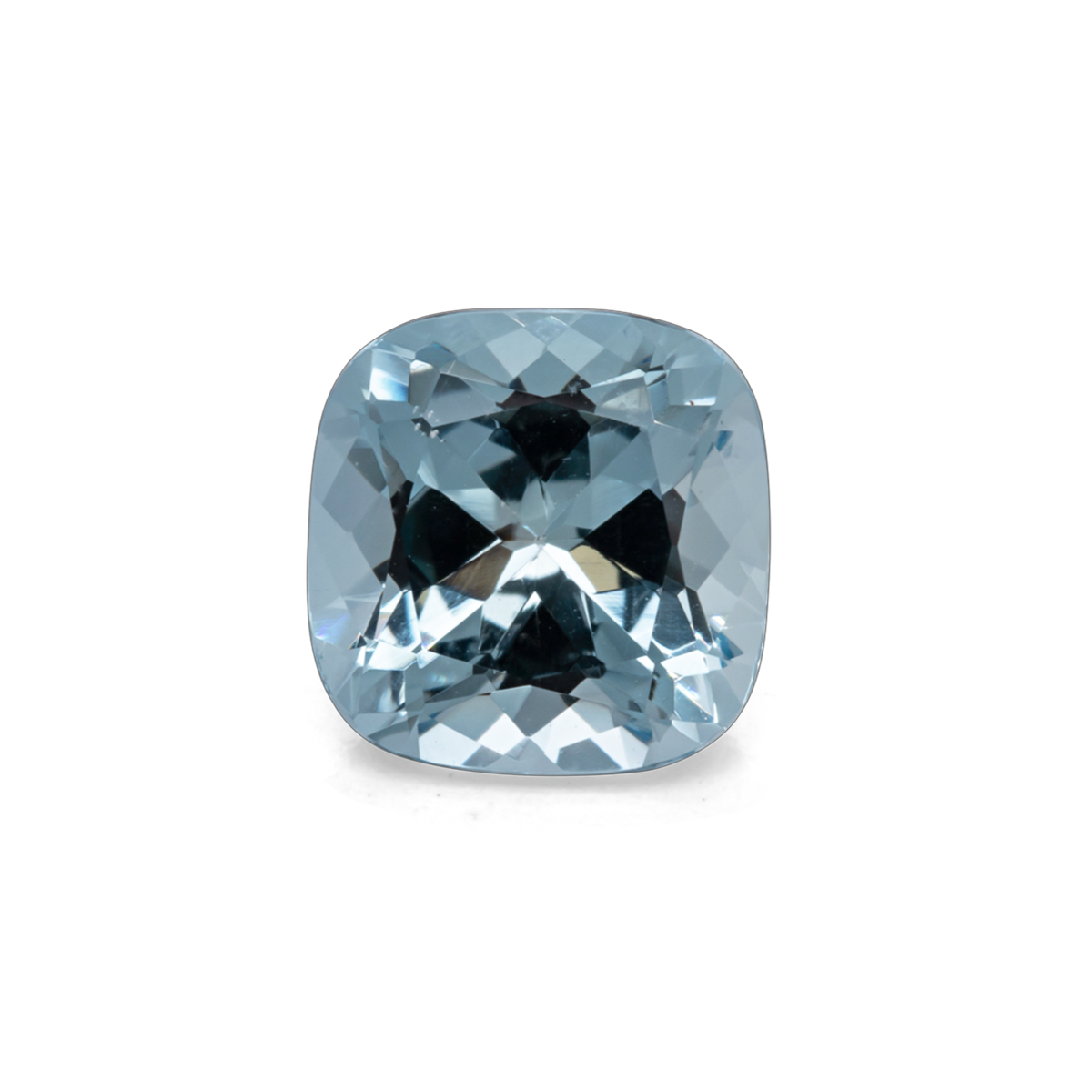 Aquamarine - AA, cushion. 8x8 mm, 2.00 ct, No. A99009