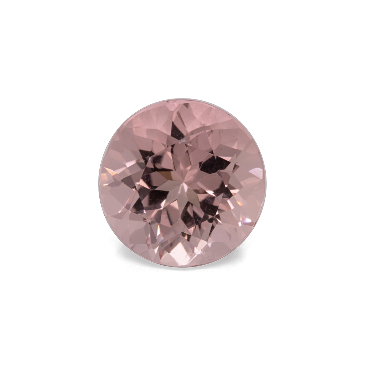 Morganite - light pink, round, 8.5x8.5 mm, 2.06-2.13 ct, No. MO31002