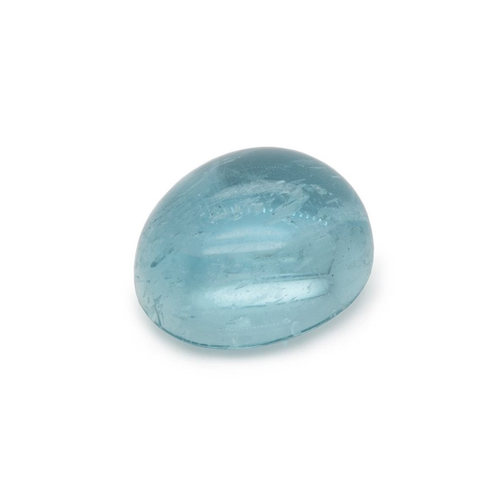 Aquamarine - AA, oval, 14.07x12.12x8mm, 10.40 ct, No. A26001