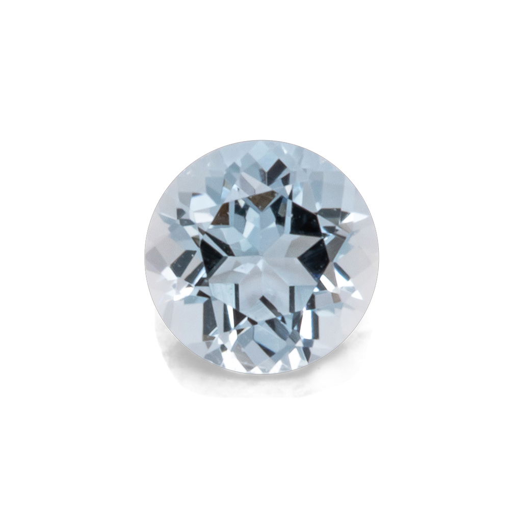 Aquamarin - A, rund, 3x3 mm, 0.08-0.10 ct, Nr. A99029