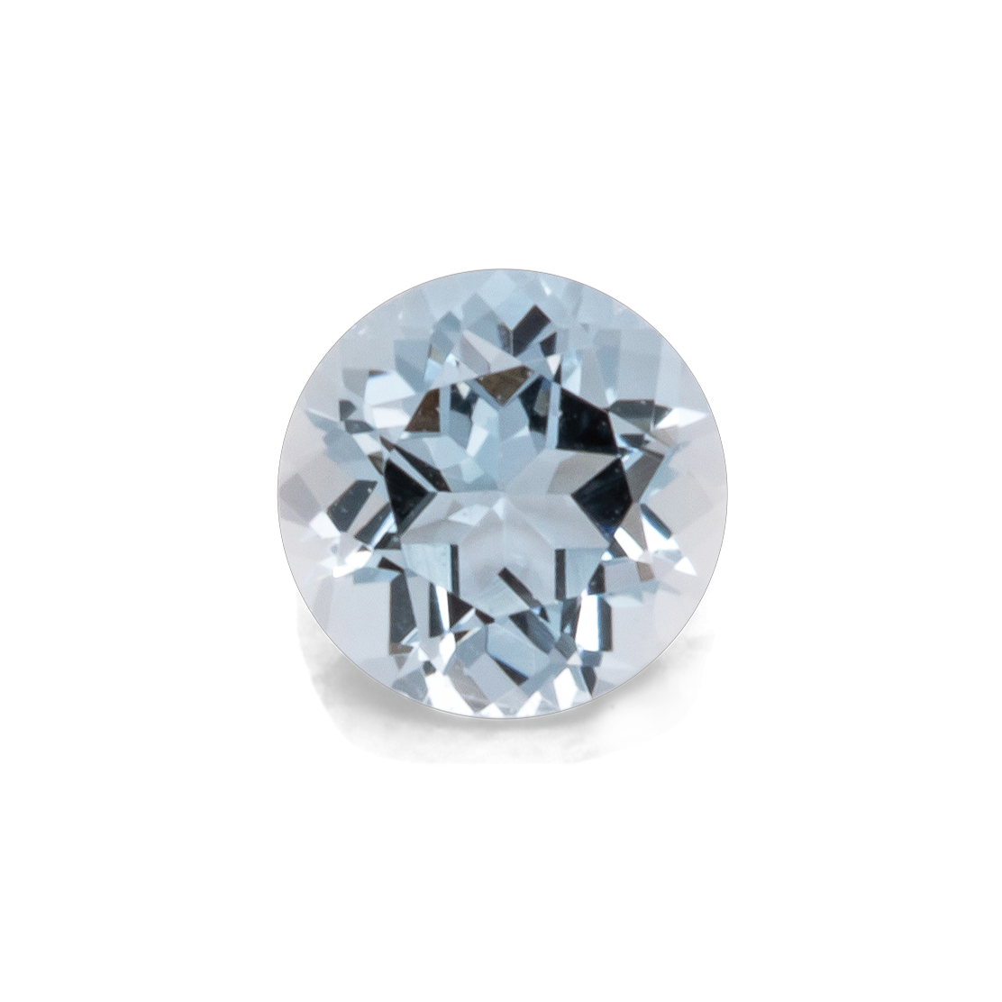 Aquamarin - A, rund, 3x3 mm, 0.08-0.10 ct, Nr. A99029