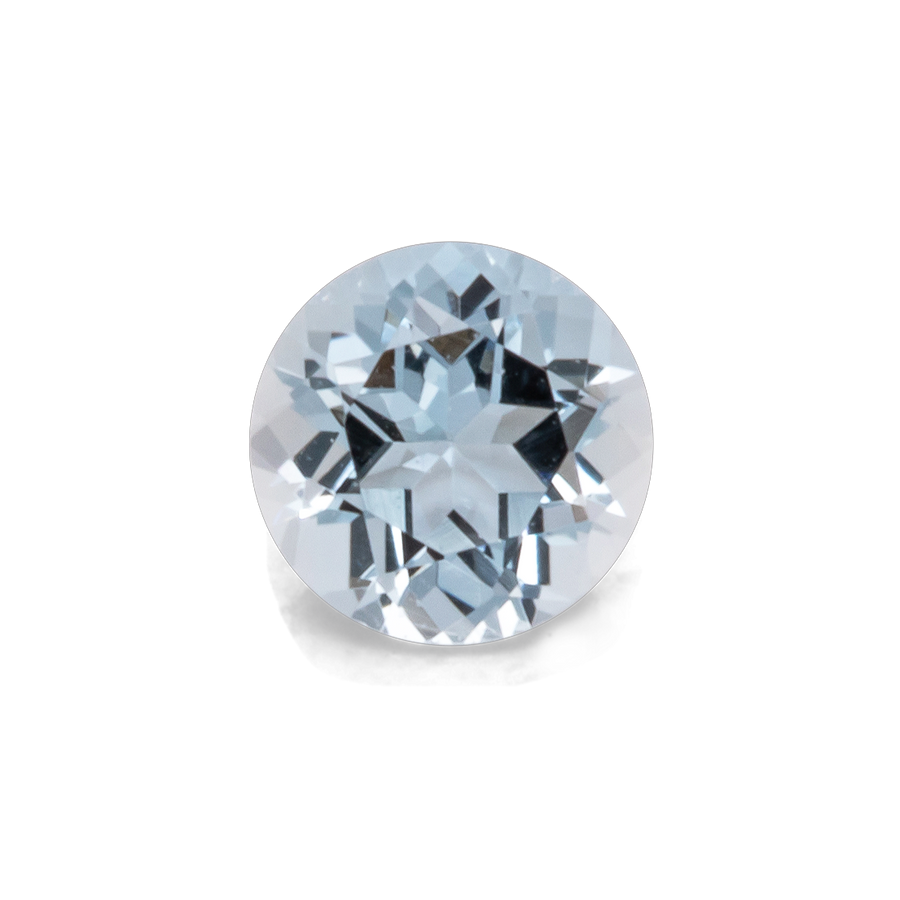 Aquamarin - A, rund, 3x3 mm, 0.08-0.10 ct, Nr. A99029