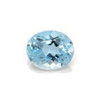 Aquamarine - AA, oval, 12x10 mm, 4.42 ct, No. A99027
