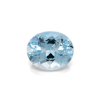 Aquamarine - AA, oval, 12x10 mm, 4.28 - 4.60 ct, No. A99026