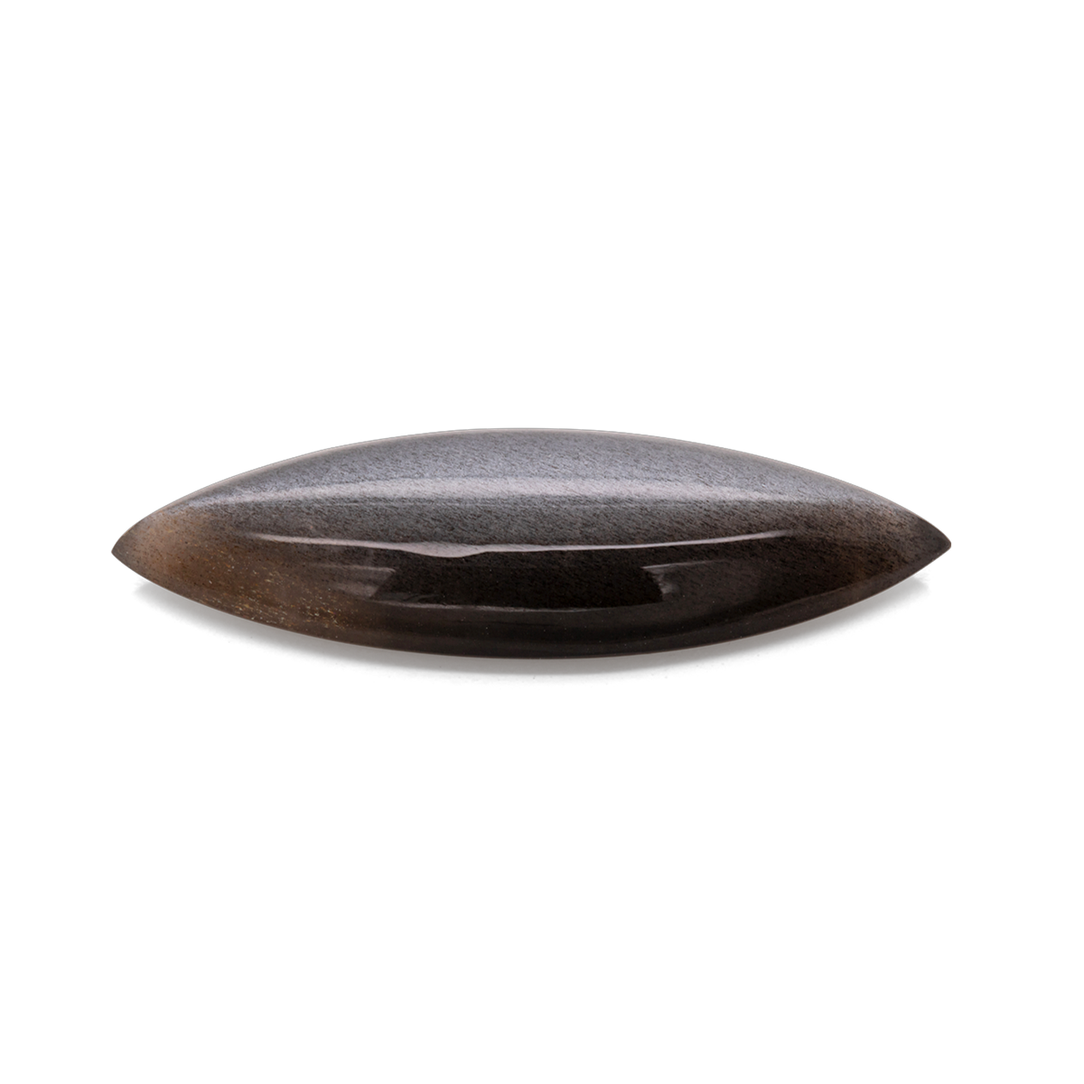 Mondstein - grau, navette, 37x13,6 mm, 19,12 ct, Nr. MST10004