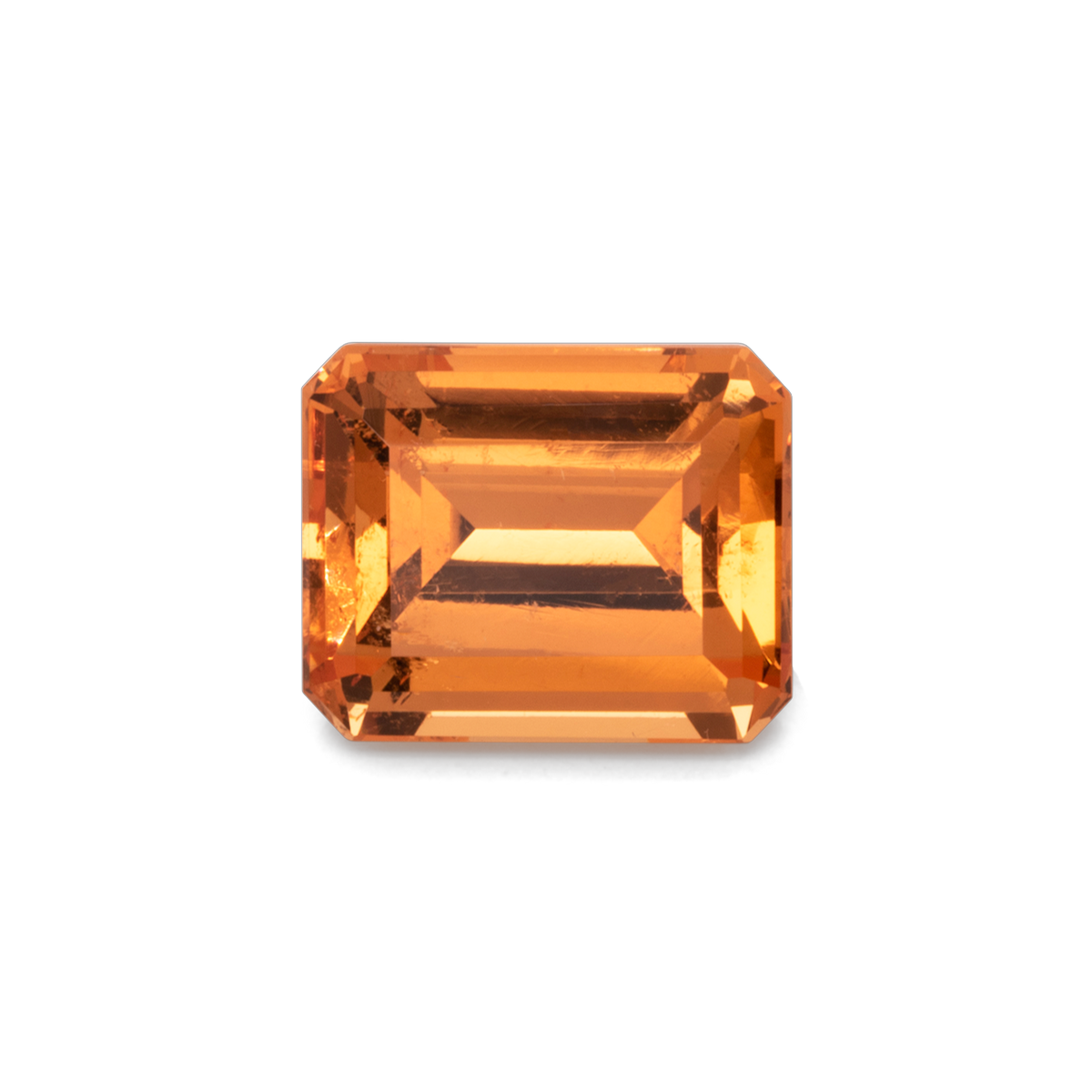 Mandarin Garnet - orange, octagon, 8.4x6.8 mm, 2.94 ct, No. MG99051