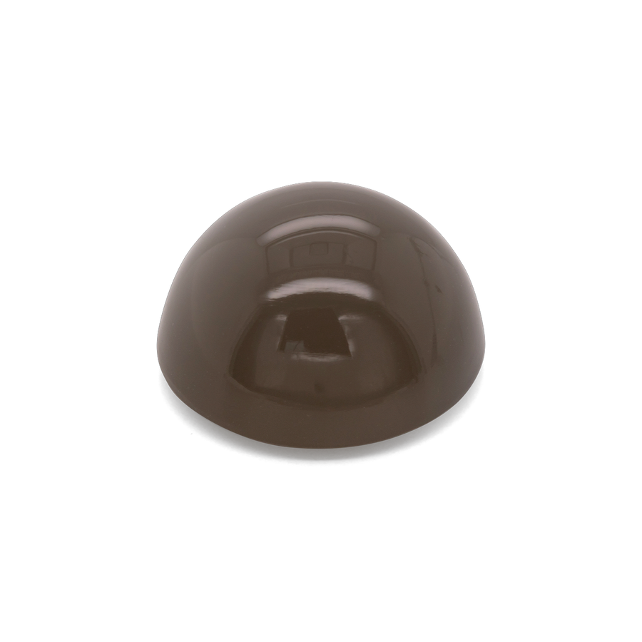 Mondstein - grau, rund, 17x17 mm, 18,41 ct, Nr. MST10007