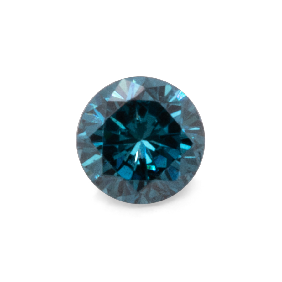 Diamant - blau, rund, 2x2 mm, 0.03 ct, Nr. D11066