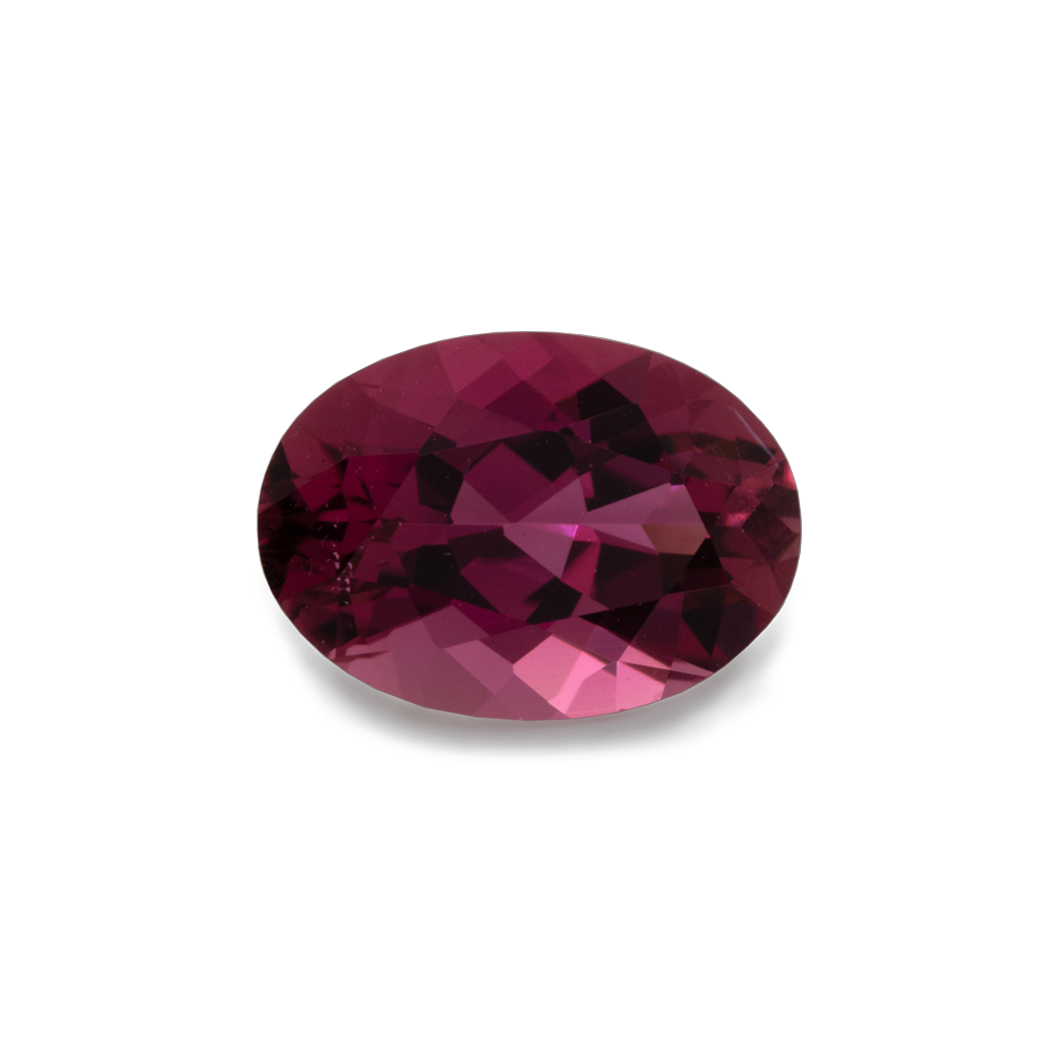 Turmalin - pink/rosa, oval, 7x5 mm, 0,65-0,78 ct, Nr. TR12004