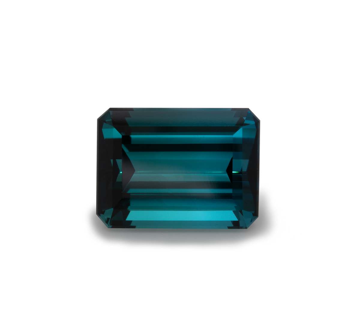 Turmalin - blau&grün, achteck, 11.3x8.3 mm, 4.84 ct, Nr. TR23001