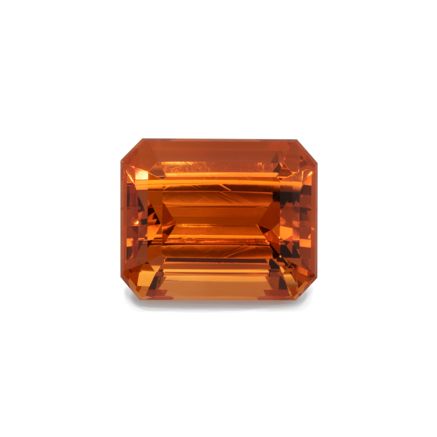 Mandarin Granat - orange, achteck, 11x9 mm, 7.07 ct, Nr. MG50002
