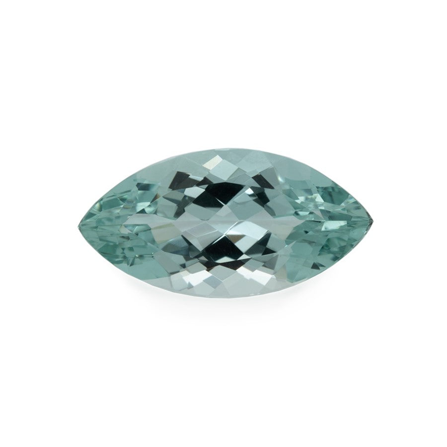 Beryll - grün, navette, 12x10,5 mm, 7,71 ct, Nr. BY40001