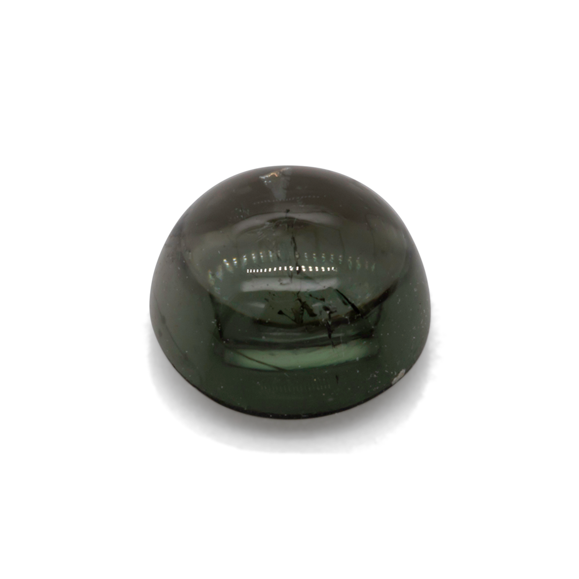 Tourmaline - gray, round, 5.3x5.3 mm, 0.74 ct, No. TR99109