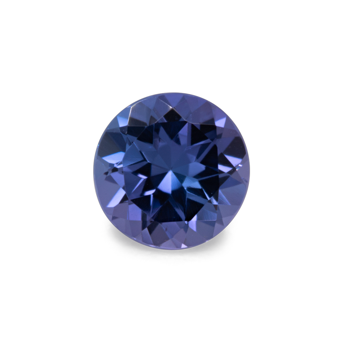 Tansanit - blau, rund, 4.5x4.5 mm, 0.35-0.45 ct, Nr. TZ39003