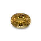 Tourmaline - yellow, oval, 8x6.1 mm, 1.31 ct, No. TR101330