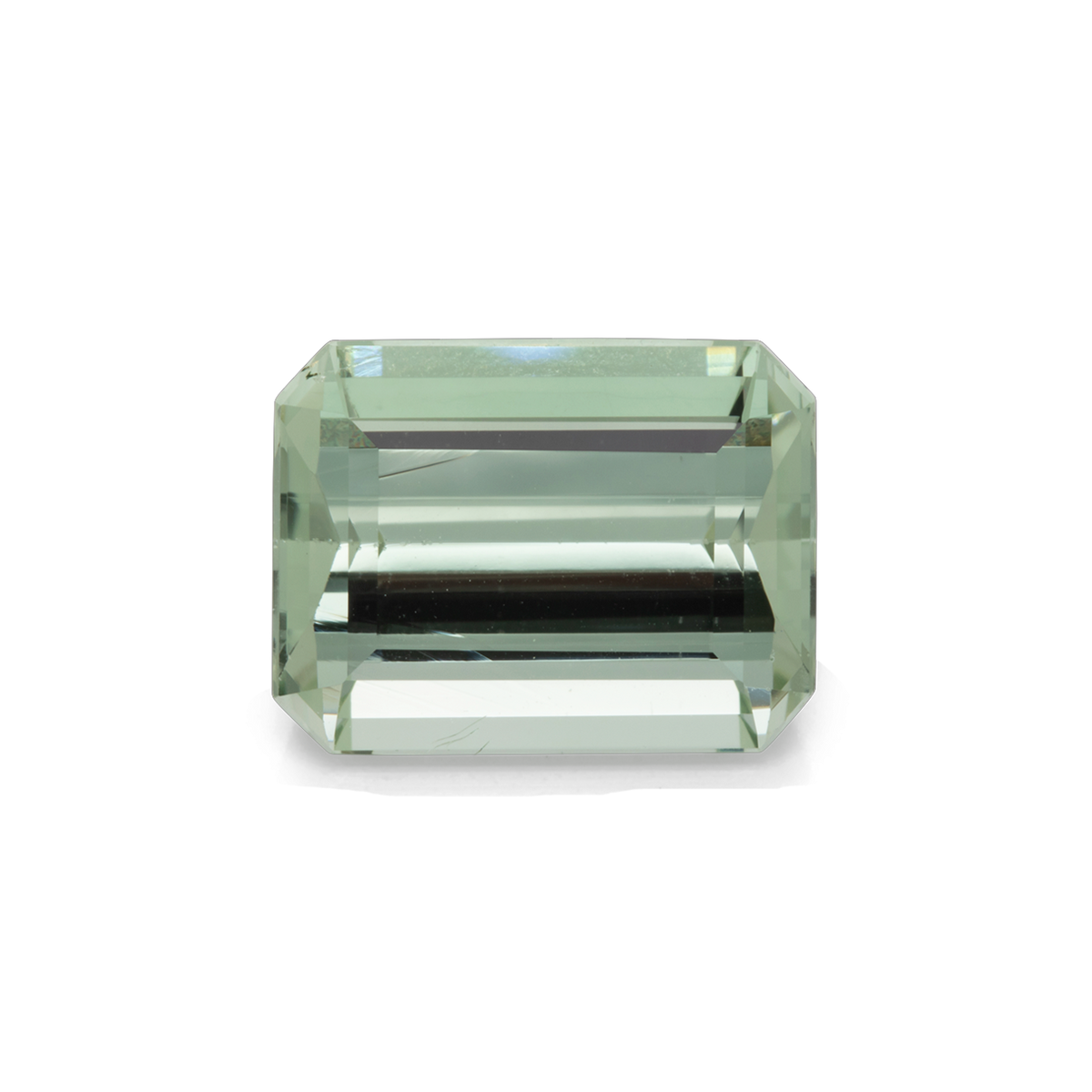 Beryl - green, octagon, 12x9.5 mm, 4.97 ct, No. BY90031