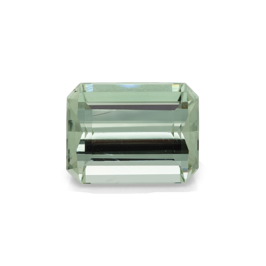 Beryll - grün, achteck, 12x9,5 mm, 4,97 ct, Nr. BY90031