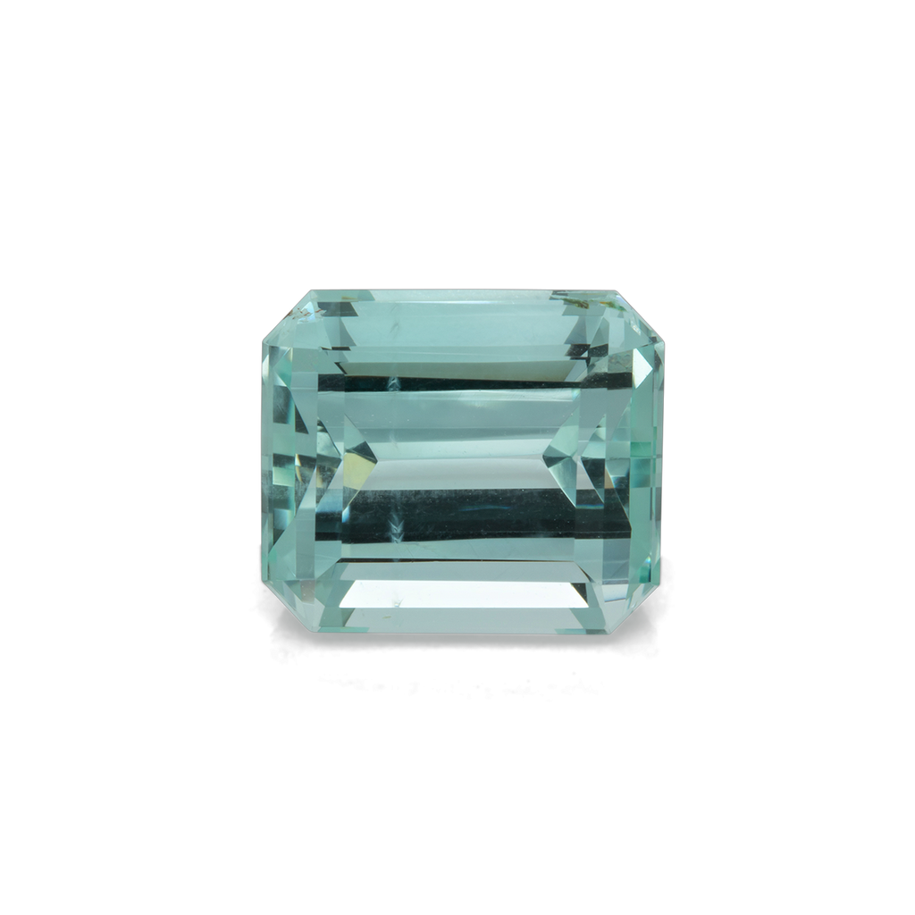 Beryl - green, octagon, 10.2x8.7 mm, 4.03 ct, No. BY90030